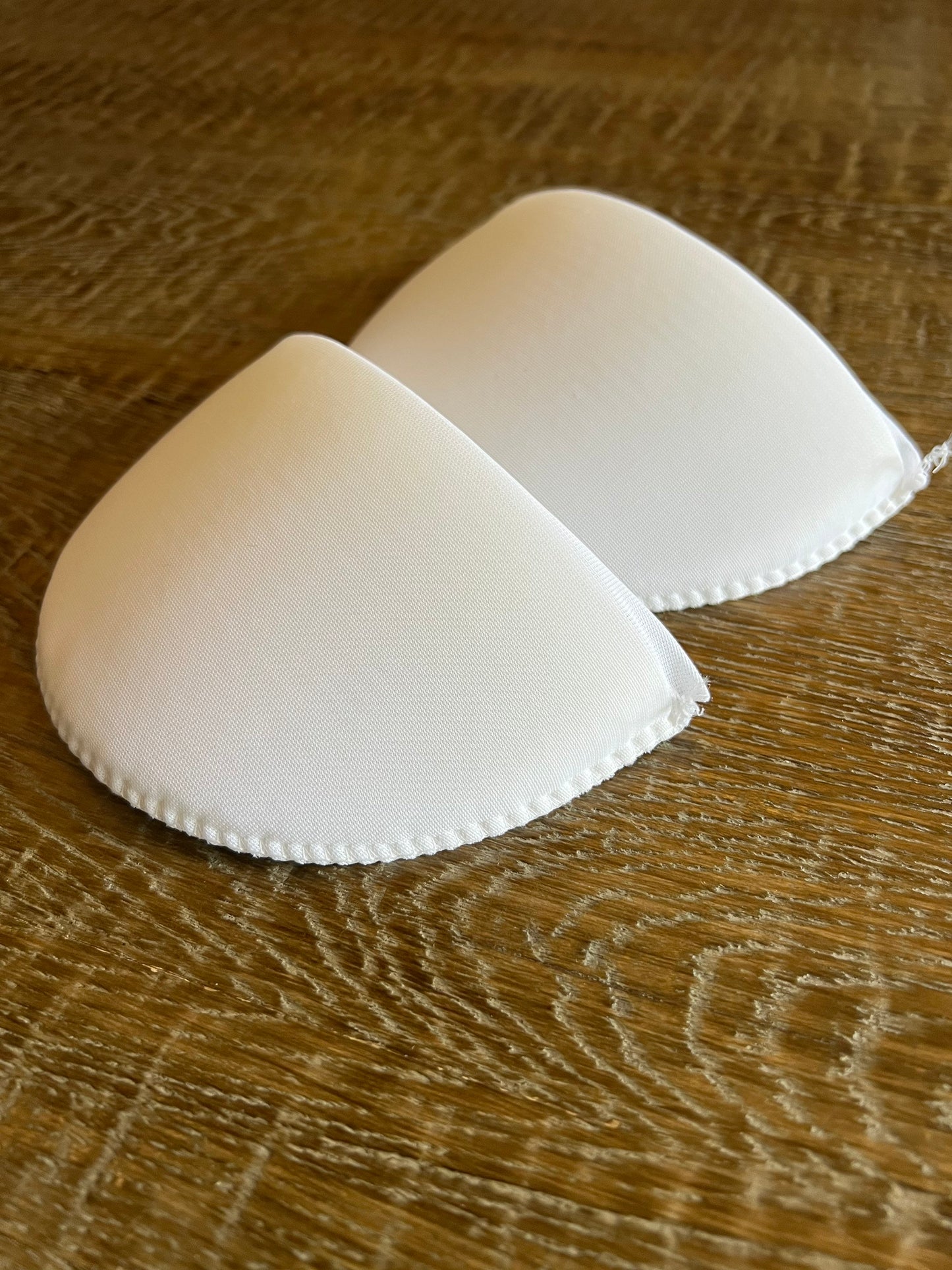Deep Covered Foam Shoulder Pads, 2cm, 3cm Thickness, Black, Ivory, Blazer, Coat, Dress shoulder pads, 2cm & 3cm Depth, High Quality, UK Made