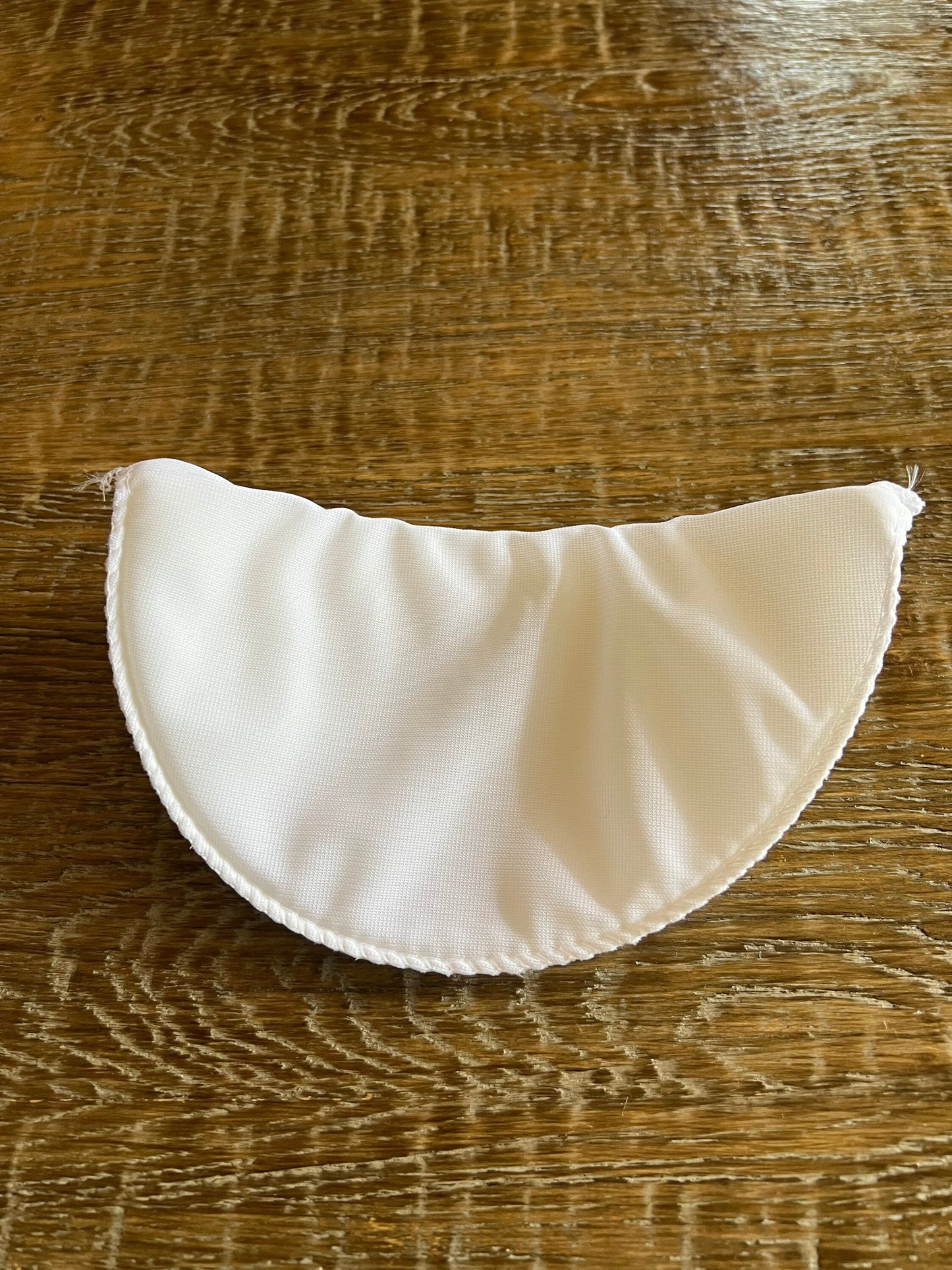 Deep Covered Shoulder Pads, Black and Ivory, UK Made