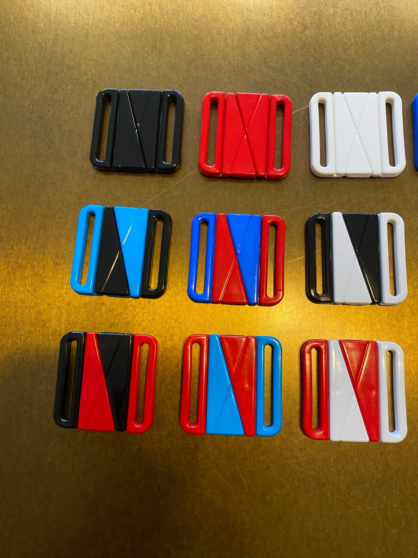 Colorful Plastic Clasp, Swimwear, Belt, Craft (30mm)