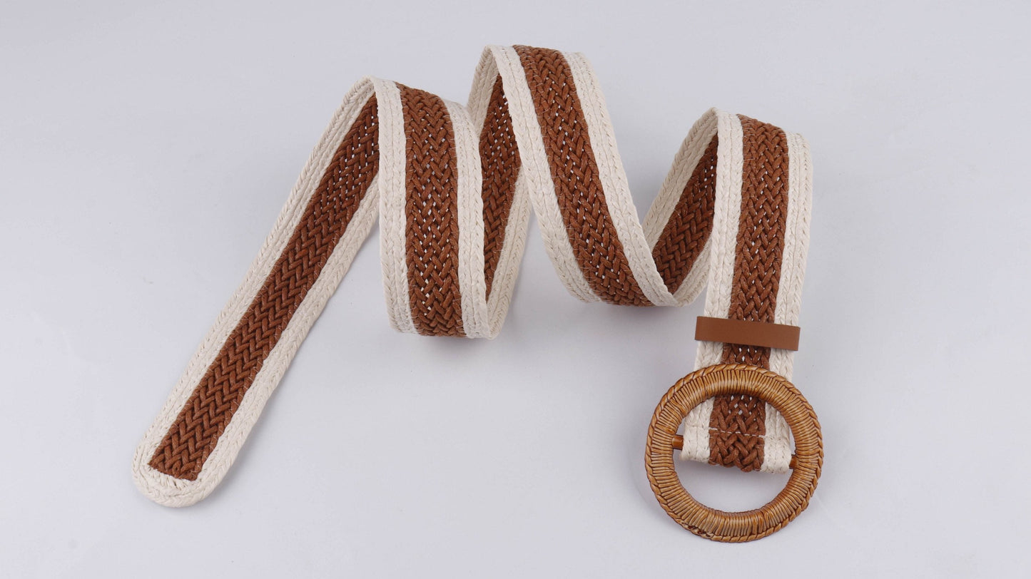Boho Raffia Belt,Fashionable Vintage Belts, Natural Raffia Belts, Bohemian Belts,Sustainable Belts, UK 8-18, Eco Friendly Belts