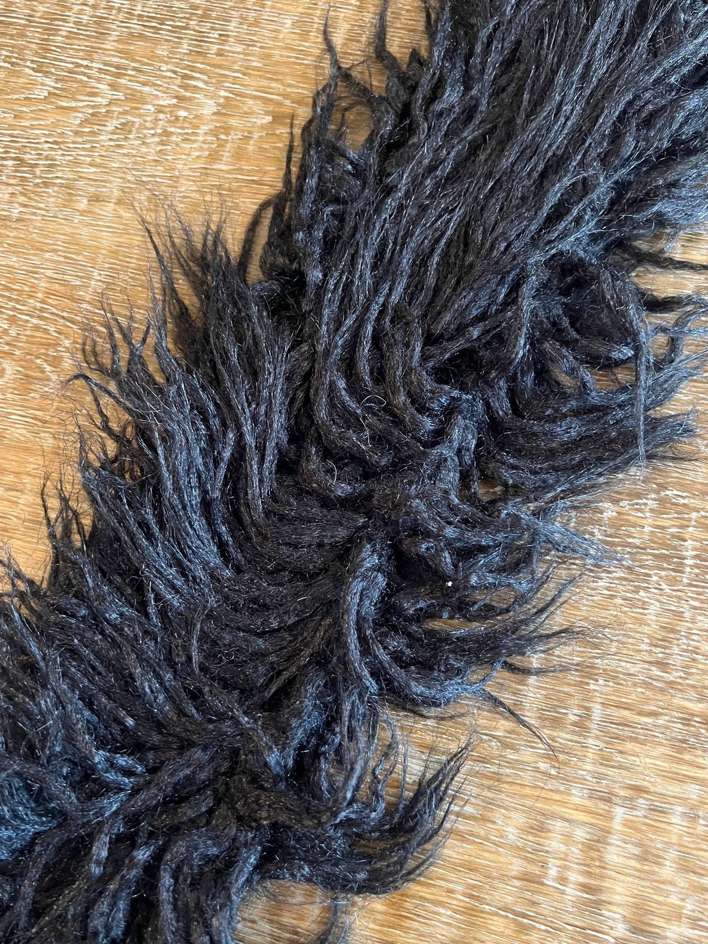 4” Wide Fake Fur Trimming, Sewing Mock Fur Trim, Toys, Coats, Hoods, Quality Material, Sewing & Crafts, Black, Ivory