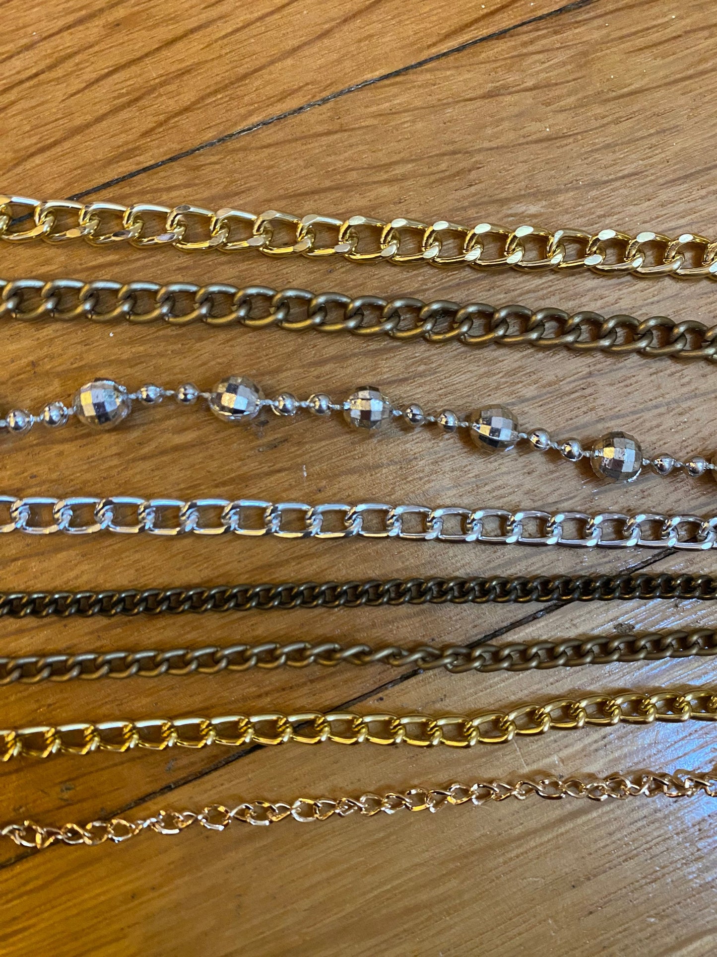 Glasses chain, Rhinestone glasses chain, silver, gold, men’s, ladies, handmade