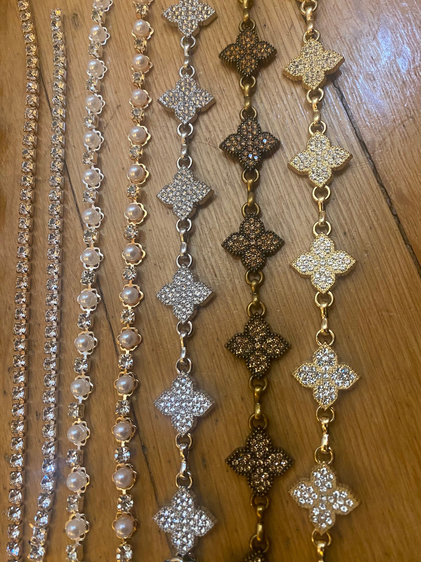 Glasses chain, Rhinestone glasses chain, silver, gold, men’s, ladies, handmade