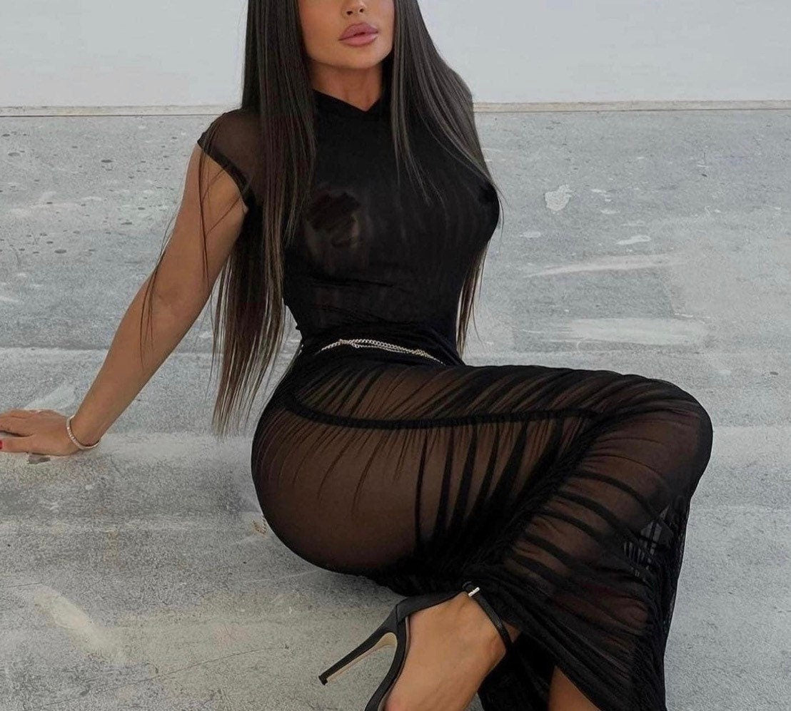 X-long Rose Gold Chain Belt, Quality Chain Belt, Rose Gold Finish, UK Sizes 2-36