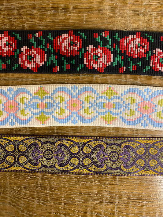 Woven Tape, Woven Trimming, Patterned Tapes