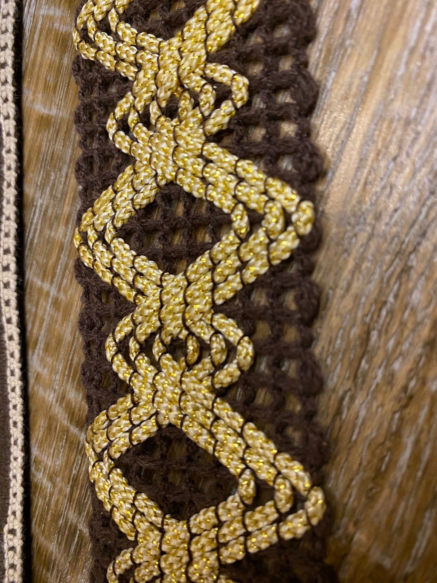 Knitted Tape Trim, UK Made, Clothing & Craft Embellishment