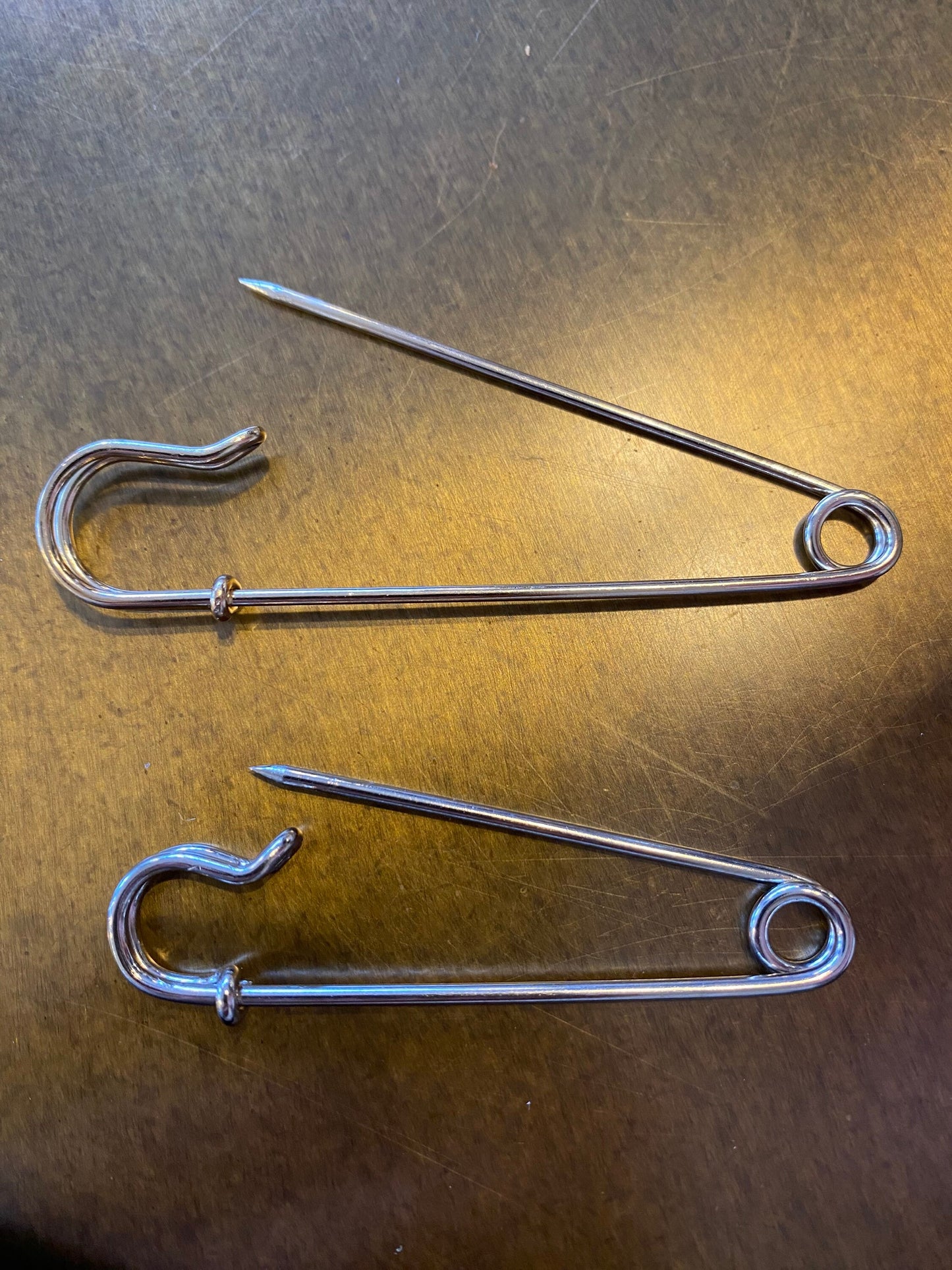 Kilt pins, 3”, 2.5”, Gold, Silver, Kilts, Clothing, Cardigans