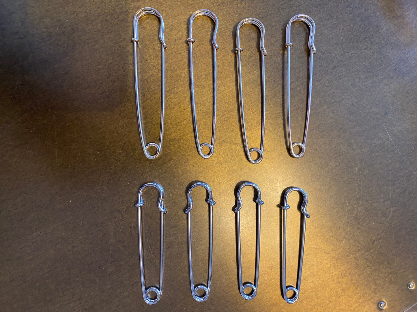 Kilt pins, 3”, 2.5”, Gold, Silver, Kilts, Clothing, Cardigans