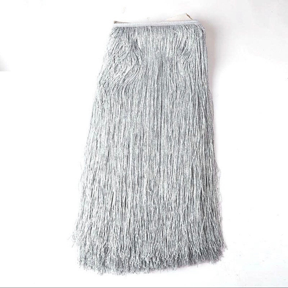 50cm Long Lurex Fringe, Silver Fringe, Gold Fringe, Silver Lurex, Gold Lurex, Tops, dresses, dance, costumes