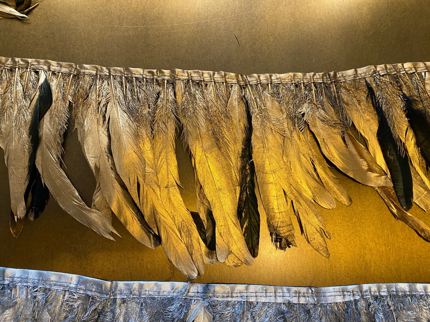Feather Trimming, Gold, Silver Feathers, Costumes, Dresses, Crafts, Home Decor, Apparel