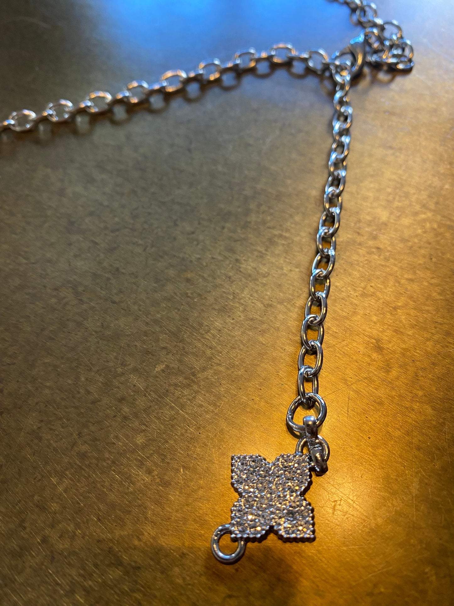 X-long Belt, Necklace, 2 in 1 belt and necklace, Fashion Belt, Silver, UK Sizes 2-36, Metal Chain link belt