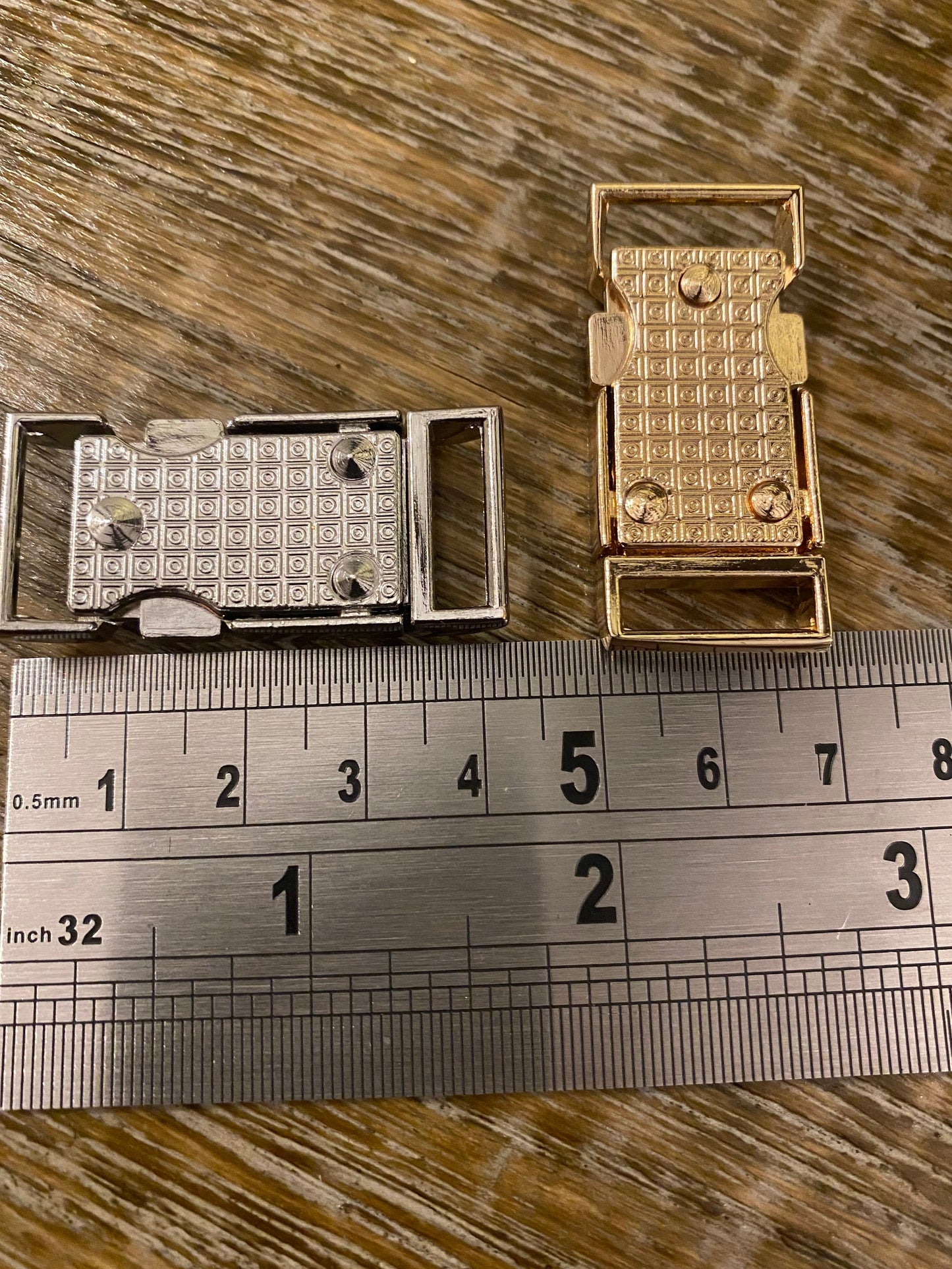 Buckle, Spring Loaded Buckle, Silver, Gold, 4cmx2cm, Bags, Handbags, Rucksacks, Belts