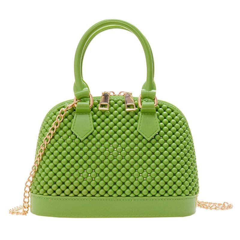 Handbag, Beaded Handbag, Handmade, High Quality, FAN Apparel, 6 Colours, Gold Chain Strap