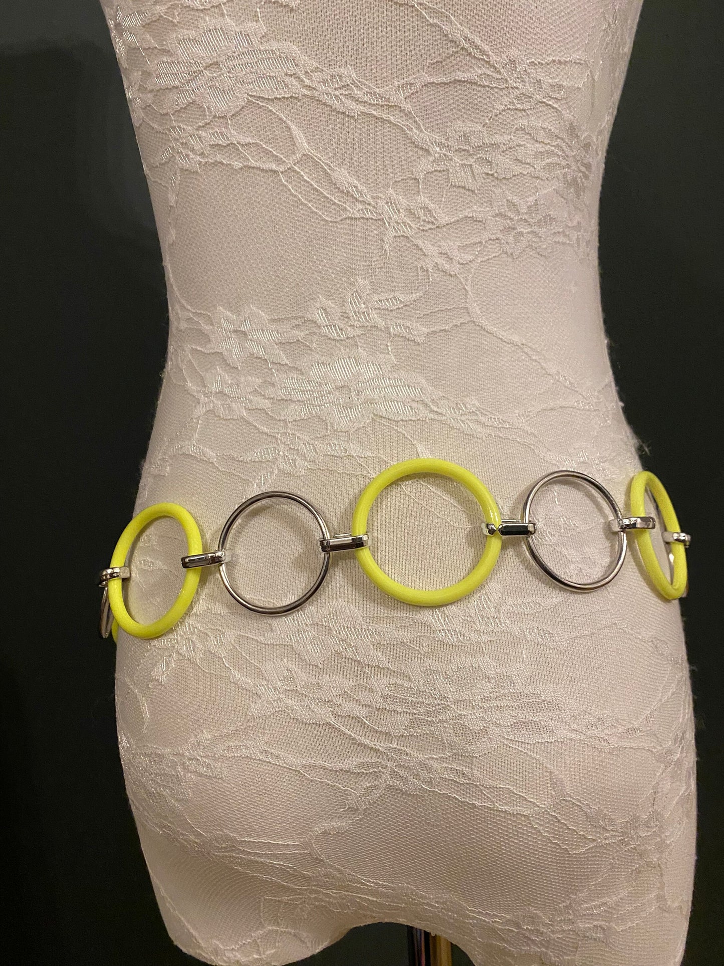 X-long Belt, Ring Belt, Fashion Belt, Silver Ring Belts, Silver or Gold, UK Sizes 4-36