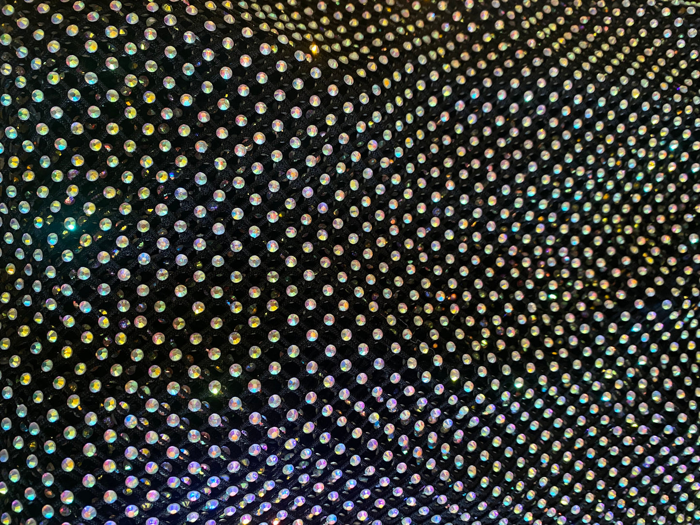 Fishnet Diamanté Top, Rhinestone Top, See Through Top, Fan Fashion Exclusives Range