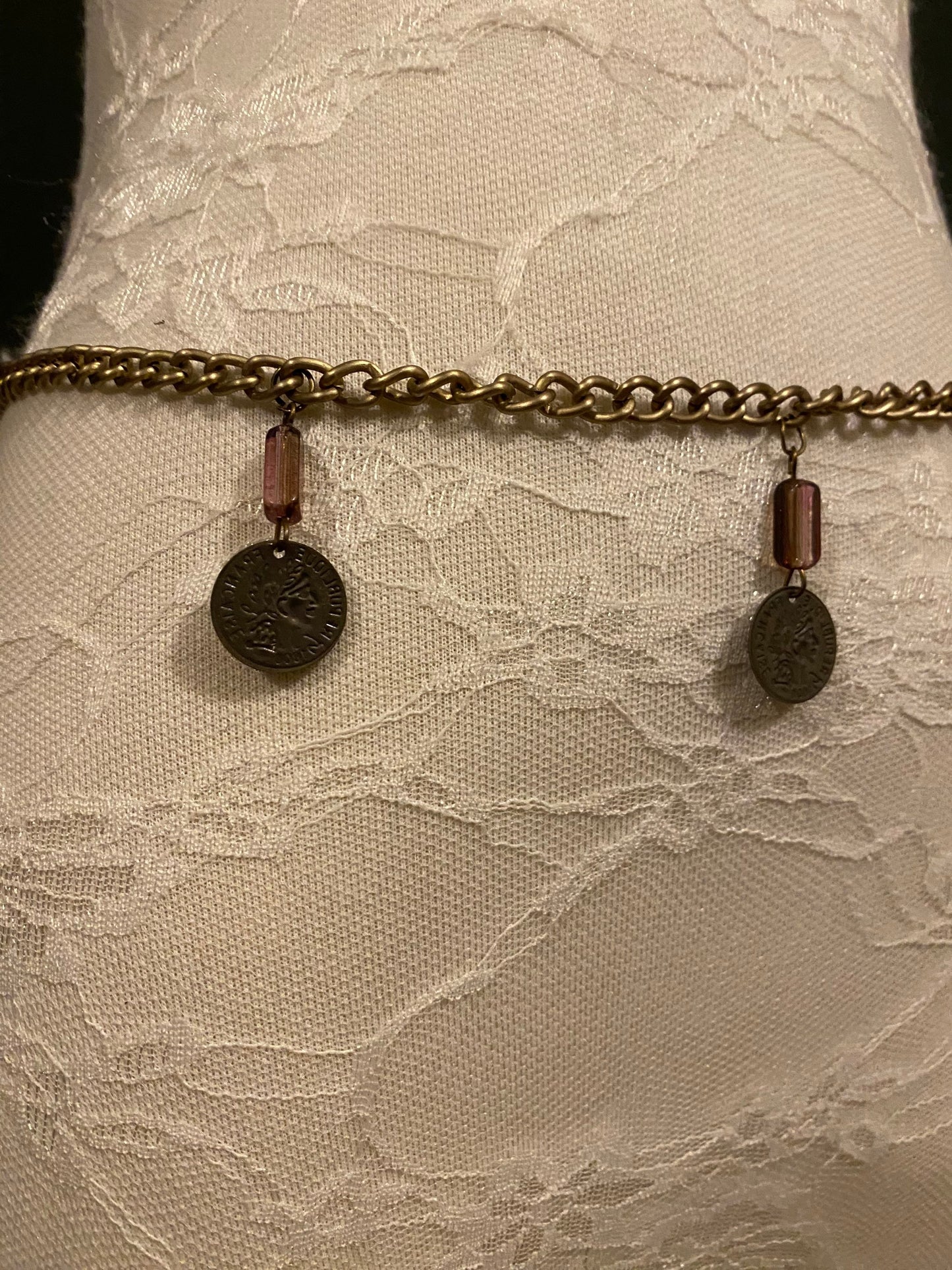 X-long chain belt, Antique Brass Belt, Boho Belt, Boho Style Belt, FAN Fashion, FAN Design, Teen Sizes 18”-60”, Swimwear, Gift