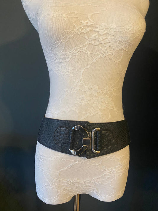 Belt, Faux Leather Belt, Elastic Belt, Fashion Belt
