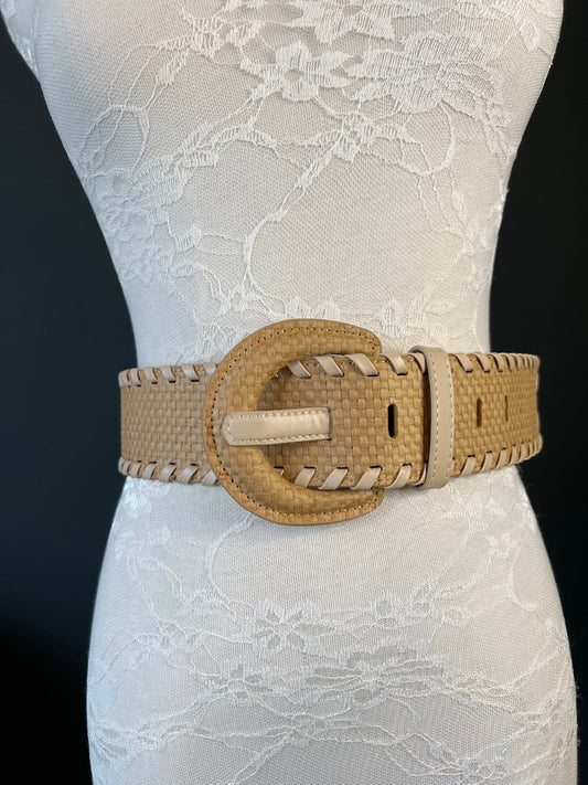 Belt, 2” Wide, Fashionable Belt, Camel Colour Belt, Handmade, Eco Friendly Belt, Ethically Made Belts, UK Size 10-16