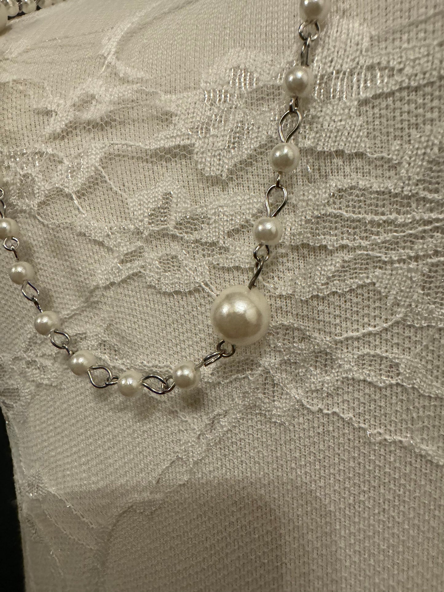 Pearl Necklace, Fashion Necklace, Bridal, Dress, Accessory