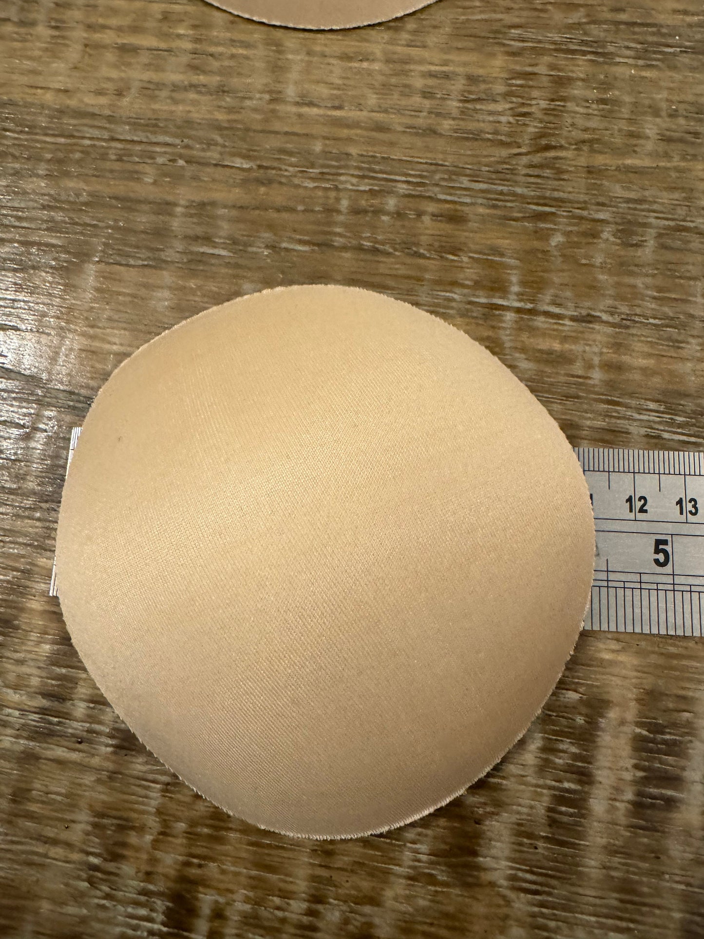 Beige Bra Cups, Medium Size, Bra Replacement, Sewing Supplies