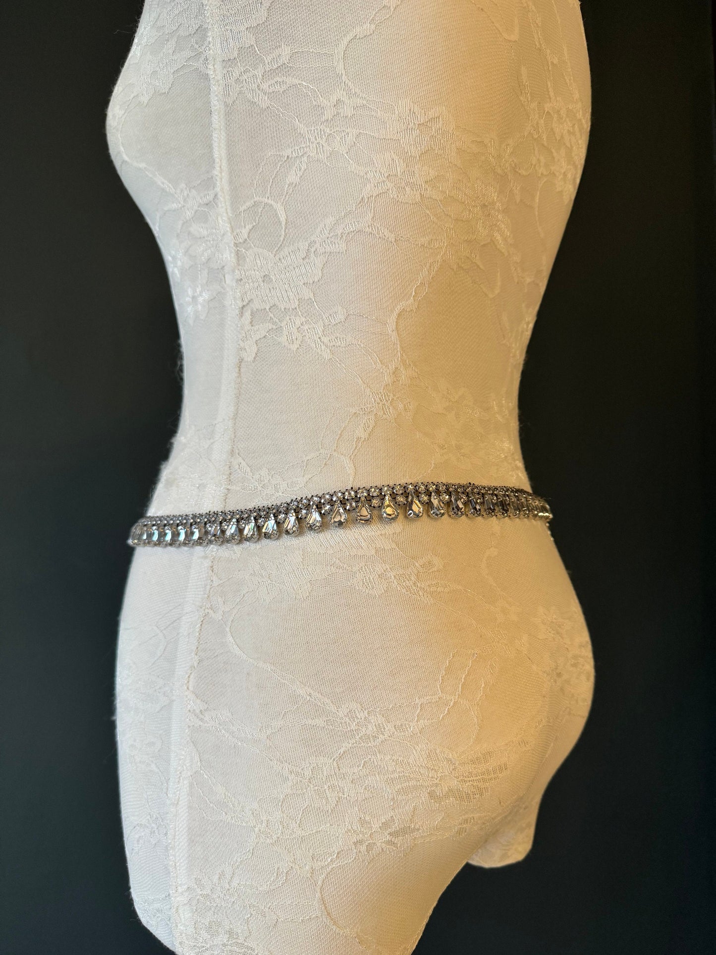 X-long Belt, Silver Rhinestone Belt, Bridal, Fashion, Swimwear, Belt, Silver, Plus Sizes, UK 2-36, Dresses, Bridal Belt
