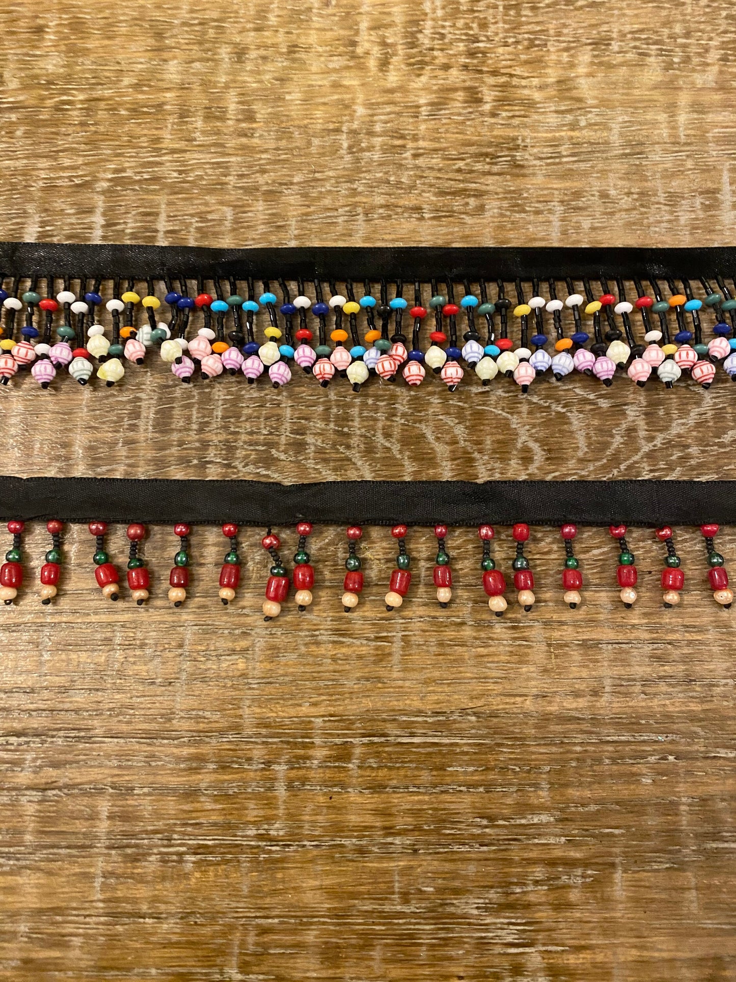 Fringe, Beaded Fringe, Multi colour, Swimwear, Sewing, Craft
