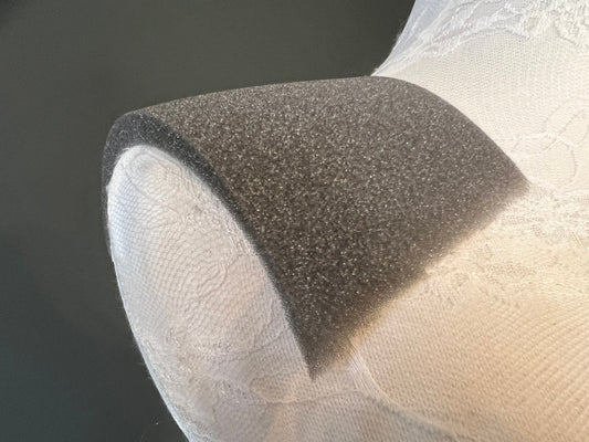 Foam Shoulder Pads, 1cm, Hand Cuttable, Made in England