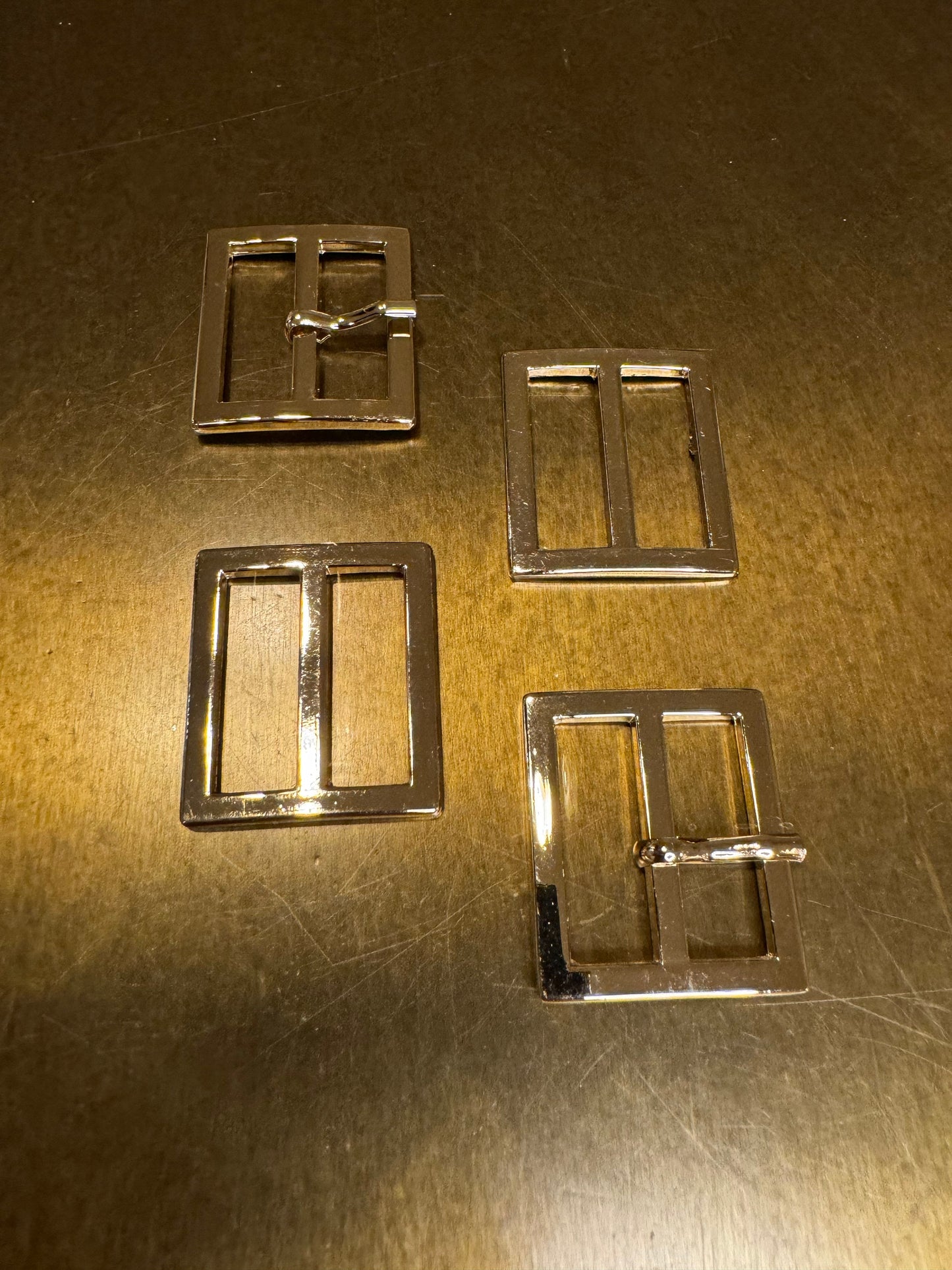 Buckles, Belt Buckles, Bags, Tops, Dresses, Swimwear, Rose Gold Metal Buckles, Quality, Crafts, 3.5cm x 3cm