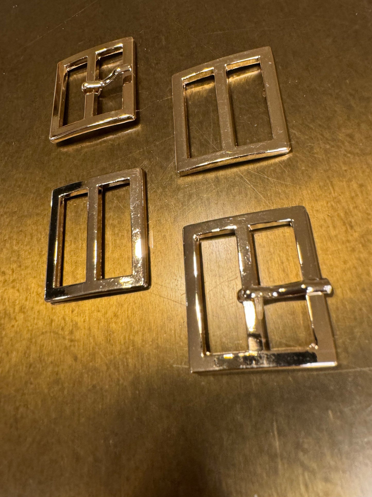 Buckles, Belt Buckles, Bags, Tops, Dresses, Swimwear, Rose Gold Metal Buckles, Quality, Crafts, 3.5cm x 3cm