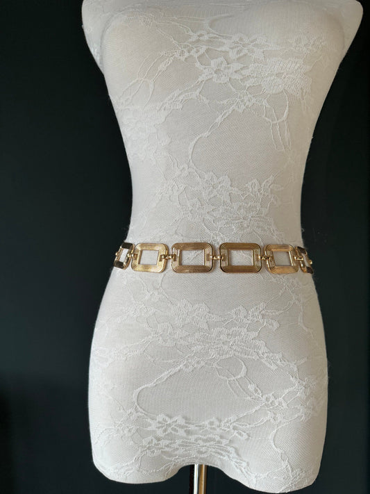 X-long Belt, Metal Ring Chain Belt, Silver, Gold, Statment Belt, Handmade, Fashion Belt, Accessory, Swimwear, Teen Sizes, XXXXL sizes, Gift
