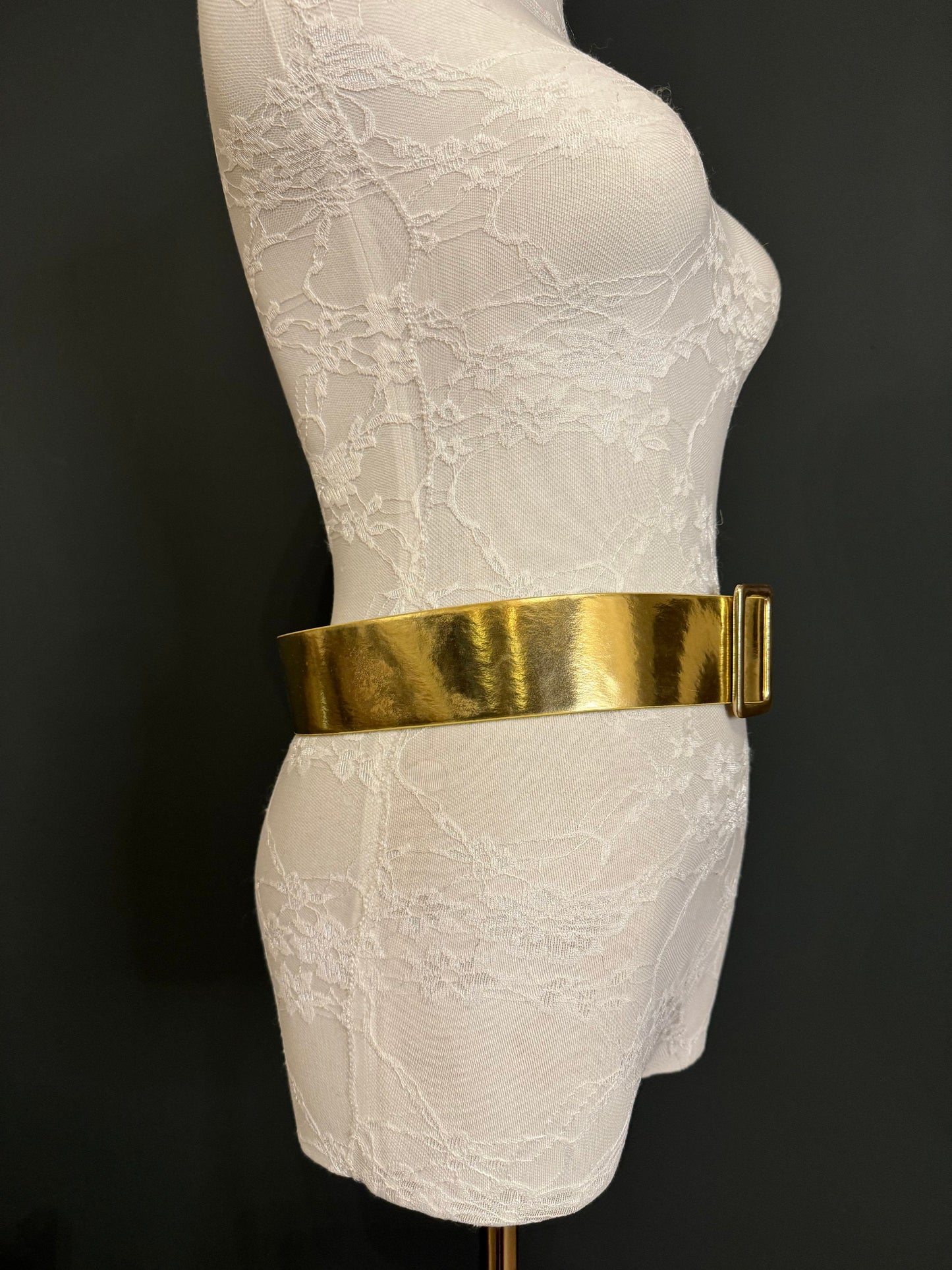 Belt, Gold Belt, 2” Wide Belt, Fashion, Accessory, Belt