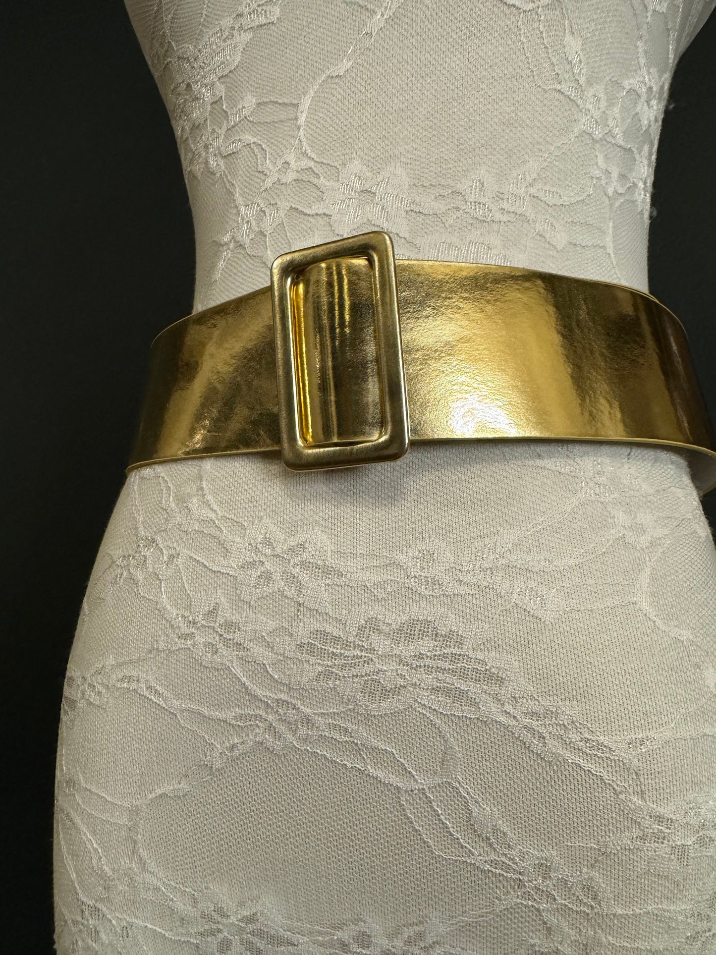 Belt, Gold Belt, 2” Wide Belt, Fashion, Accessory, Belt