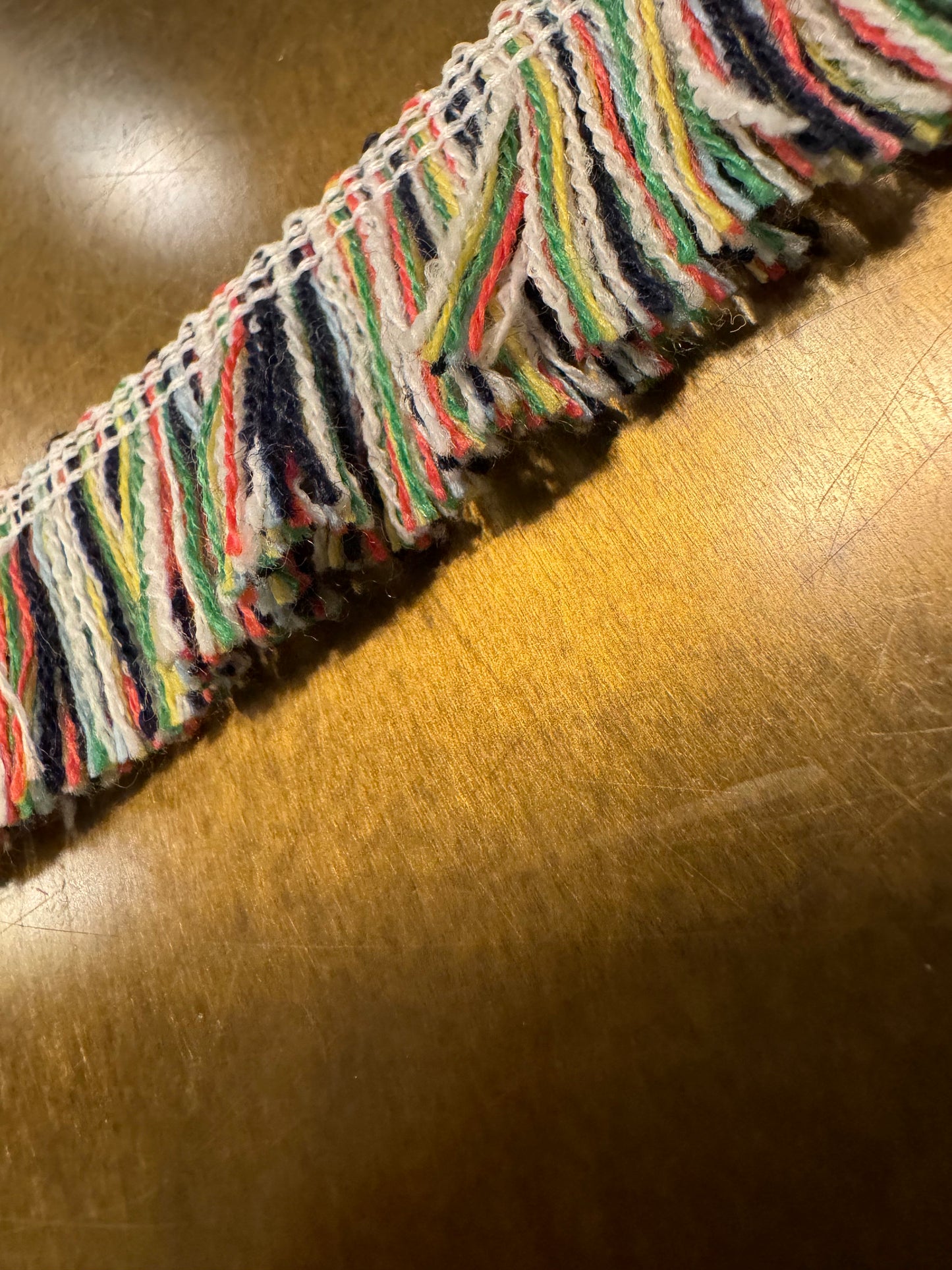 Multi Colour Sewing Tassels Fringe, 3cm Wide