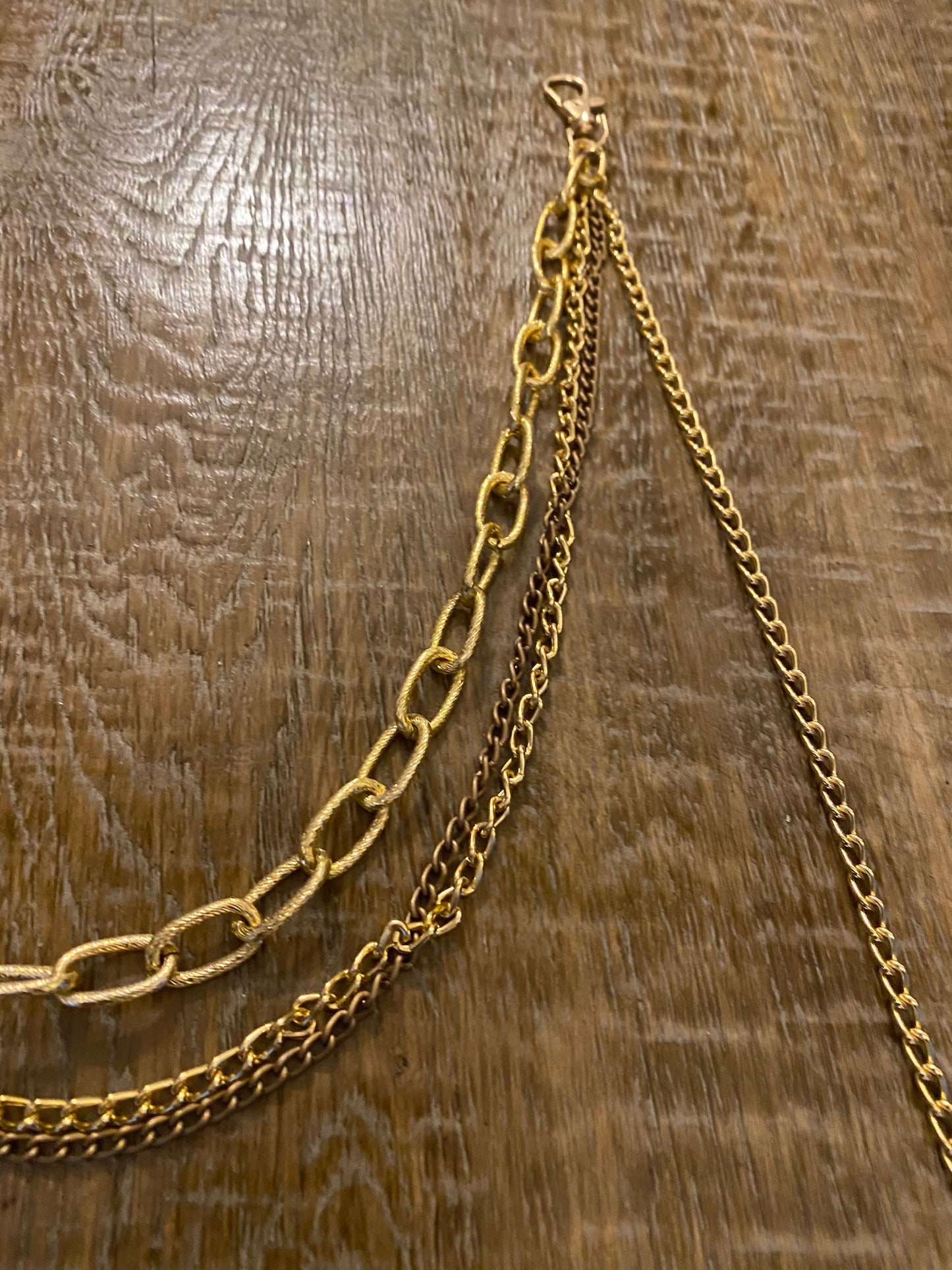 Jeans Chain, Gold Layered Chain, Body Chain, Elegant Jeans Chain, Bag Chain, Festival, Gold, Fashionable, Fashion, FAN Design