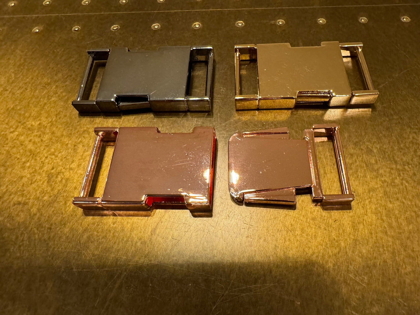 Metal Buckle, Claps Buckle, Belt Buckle, Bag, Ruck Sack, Swimwear, Crafts, Silver, Gold, Copper, 3 Colours, Metal