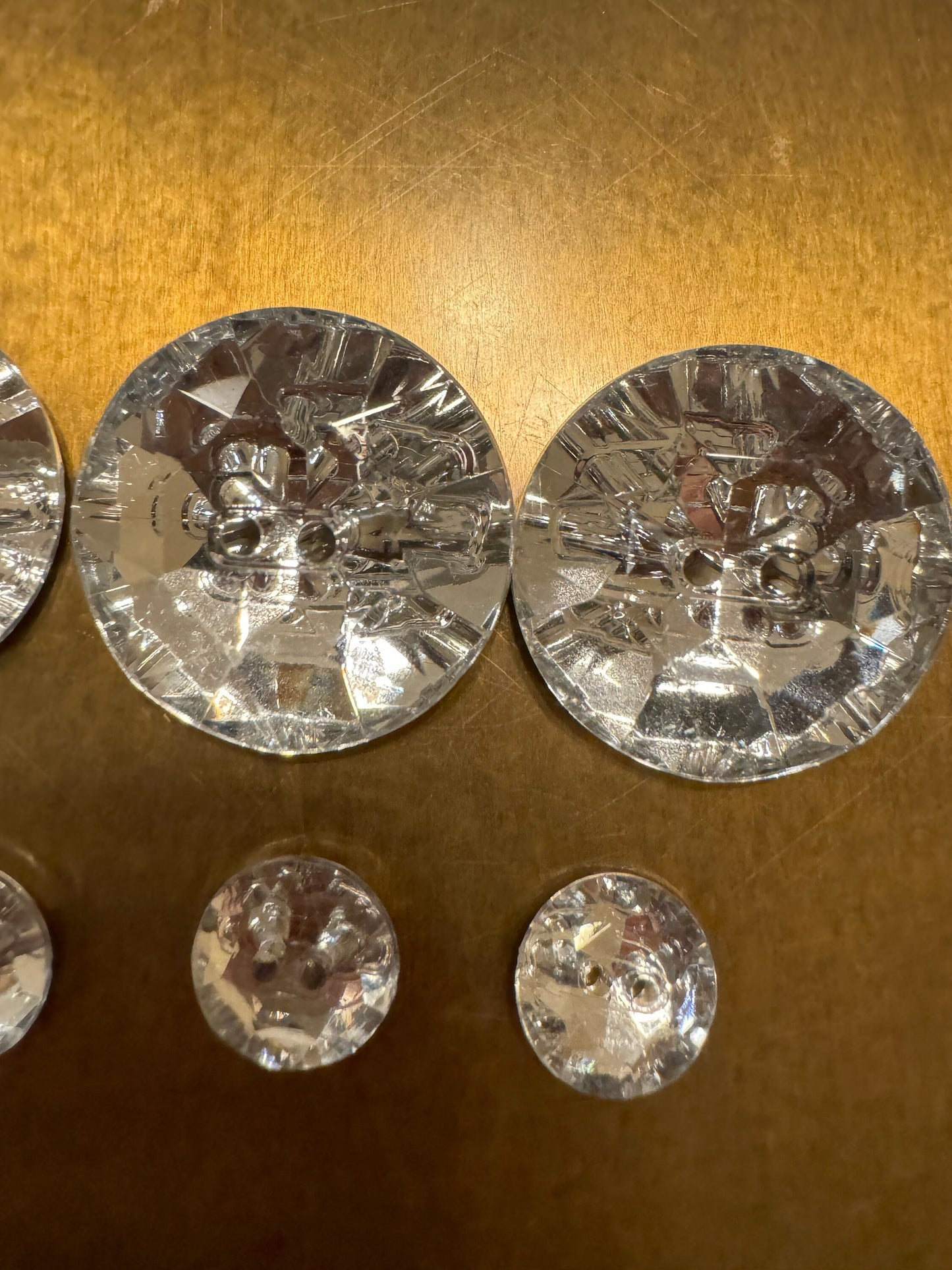 Jewel Buttons, Shiny Silver Buttons, Bags, Clothing, Crafts