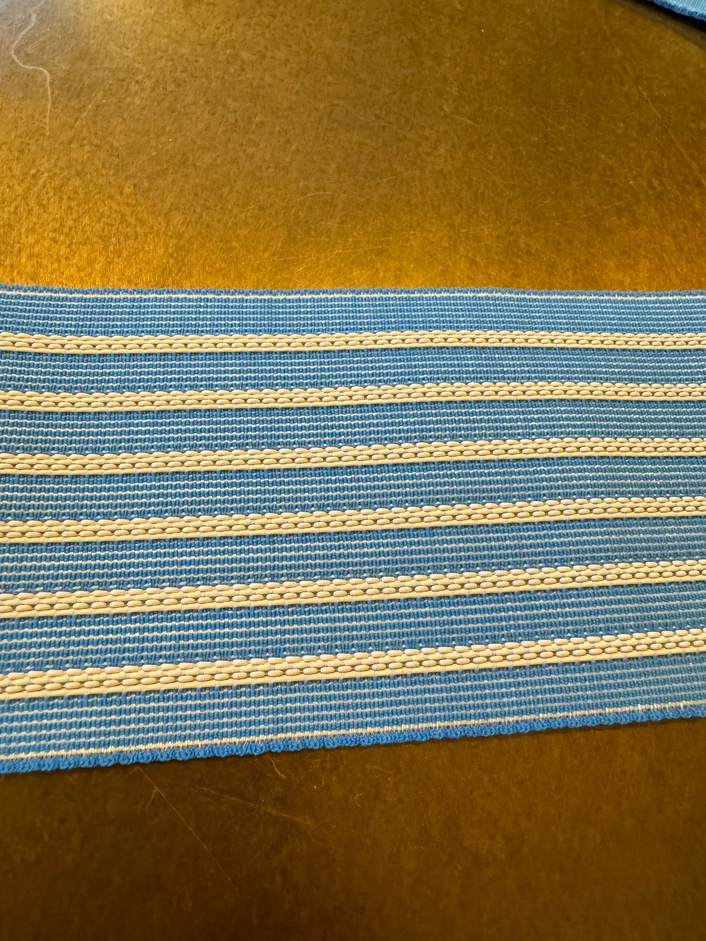 3” Wide Strong Woven Elastic, Quality Elastic, Waistband, Belts, Fashion, Blue, Stripe Elastic