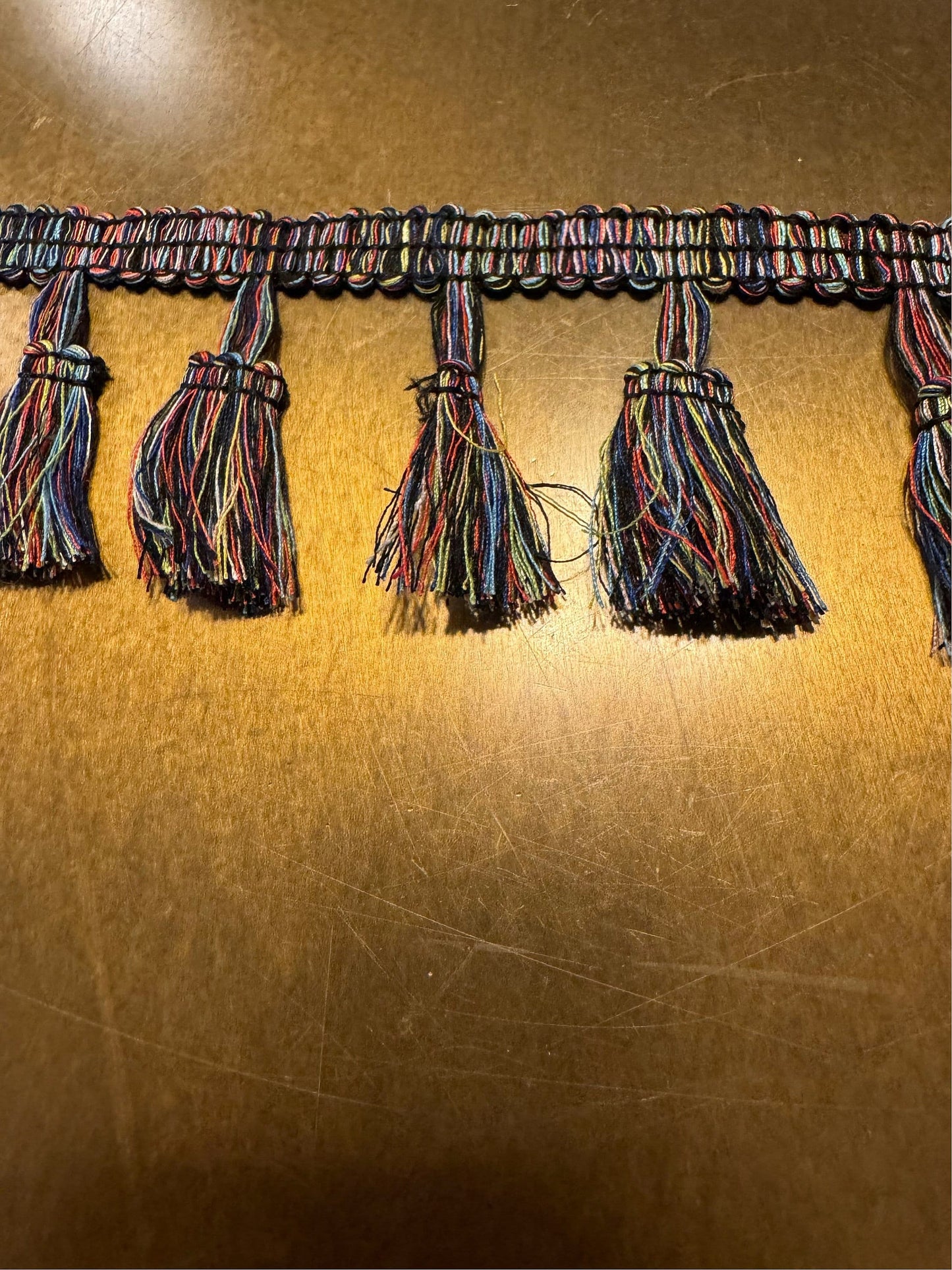 Fringe Tassel, Tassel Trim, Multicolour, 5.5cm Wide