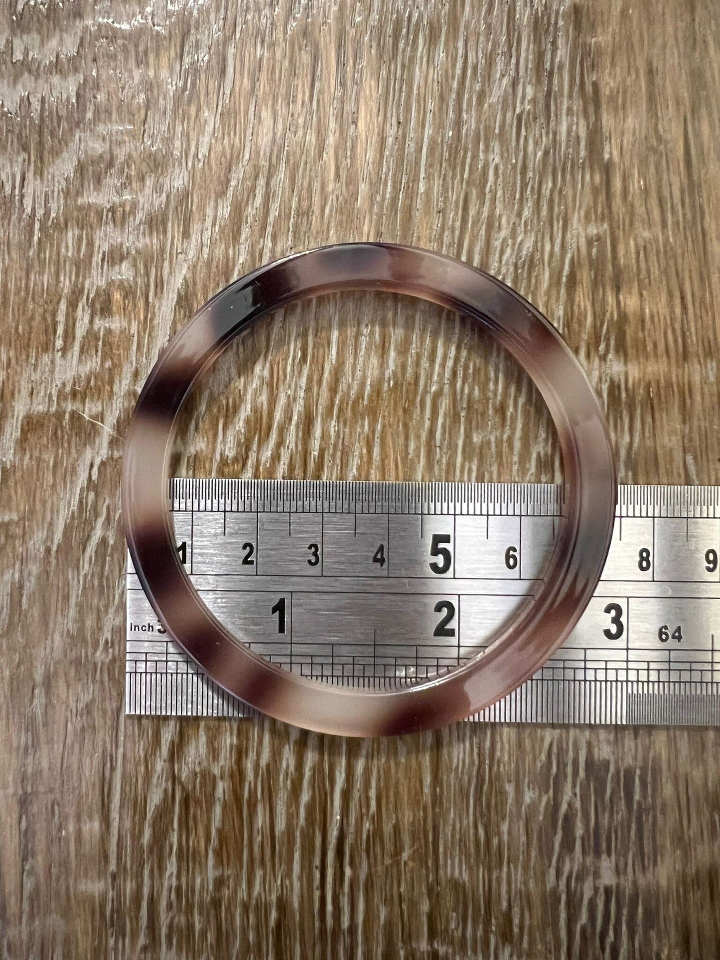Faux Horn Rings, 3" Outer Diameter, DIY Craft Supplies