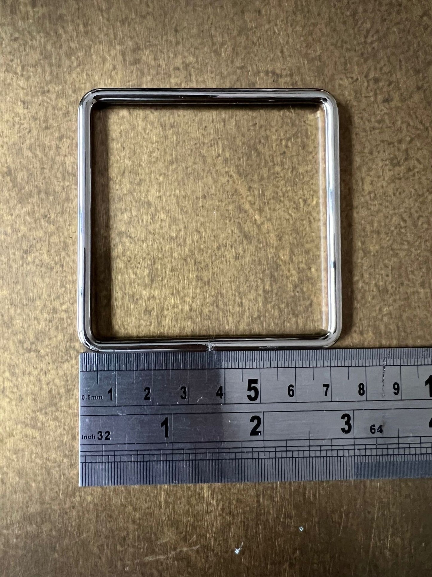 Large Squre Metal Buckle, Silver Buckle, 3” Size, Buckle, Swimwear, Tops, Dresses