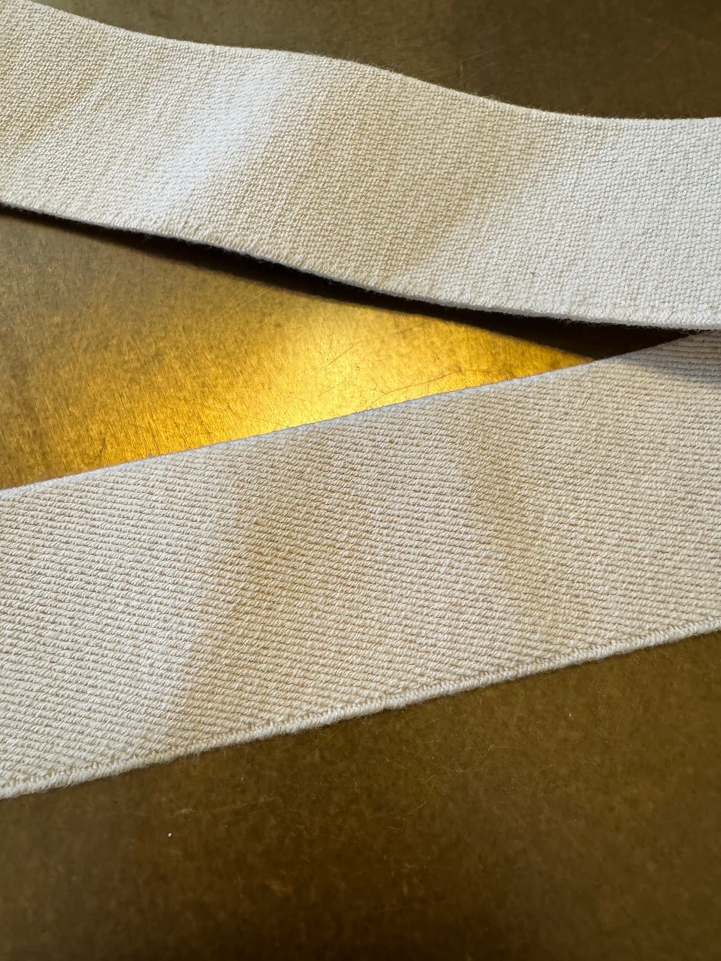 2” Wide Strong Woven Elastic, Quality Elastic, Waistband, Belts, Fashion, Stripe Elastic, Beige
