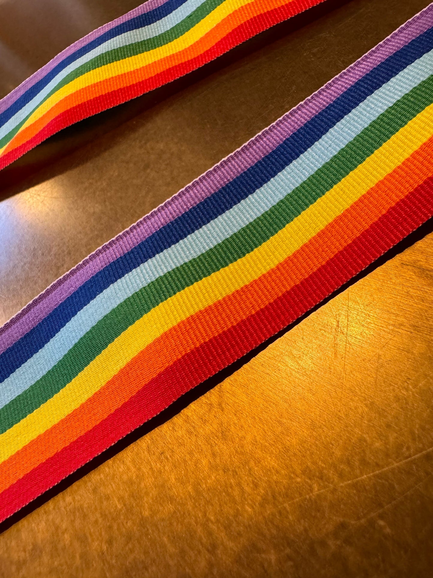 Rainbow Tape, 4cm Wide Stripe Tape, Sewing, Clothing, Craft, Decor, Belt