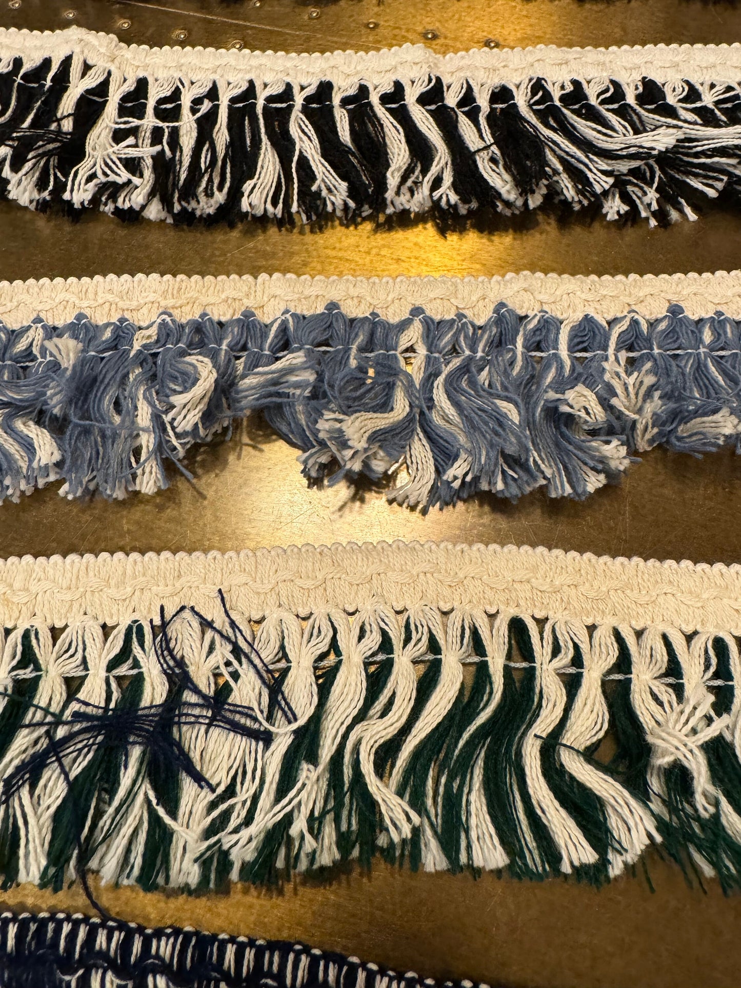 Fringe, Cotton Fringe, Tassel, Blanket Fringe, 6 Colours, Furnishings, Craft, Lace, Clothing