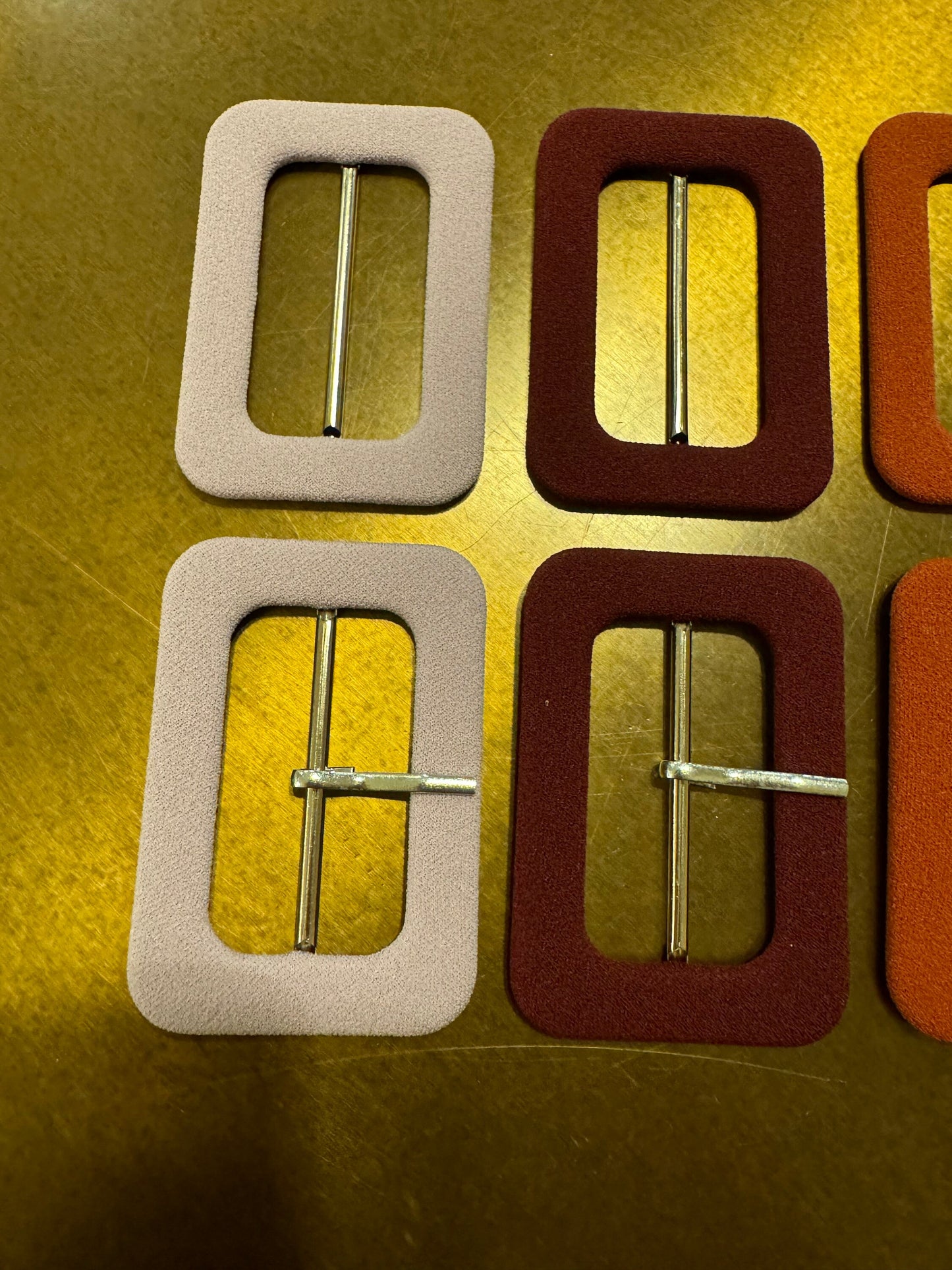 Fabric Buckles, 2” Buckles, Prong, Double Prong, No Prong, Dress, Belt, Bag