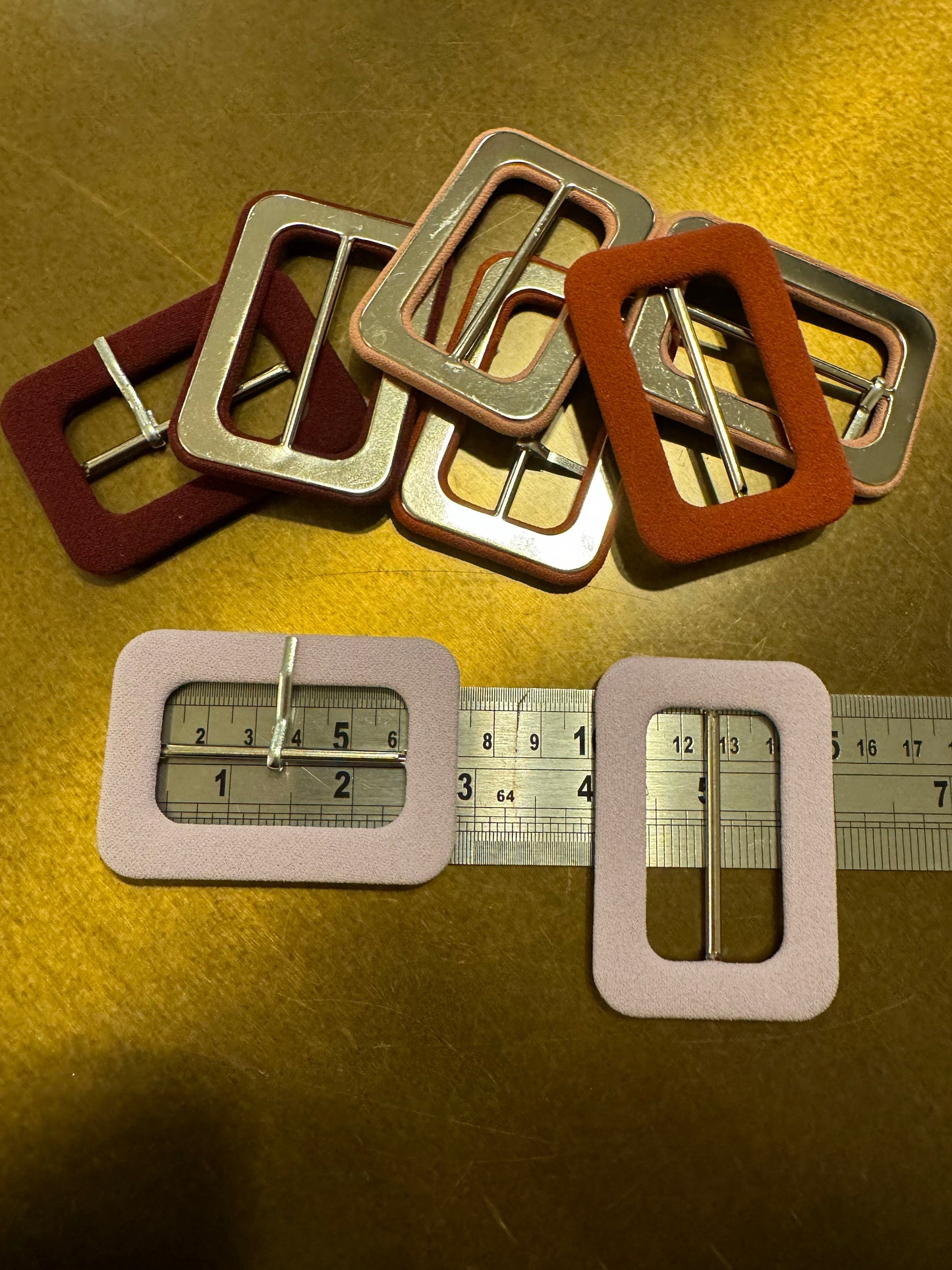 Fabric Buckles, 2” Buckles, Prong, Double Prong, No Prong, Dress, Belt, Bag