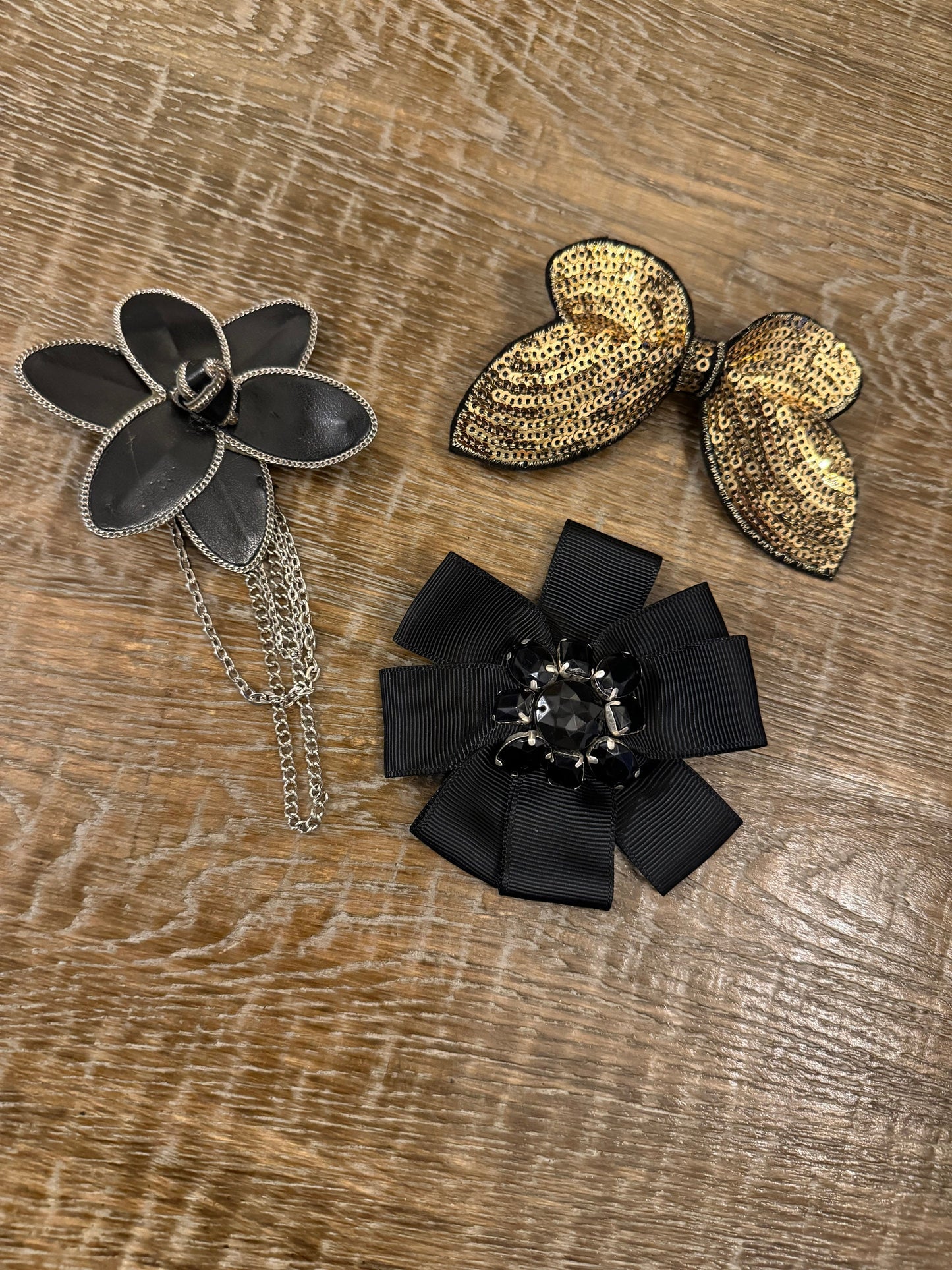 Elegant Pin-On Corsage, Brooch, Blazer Accessory