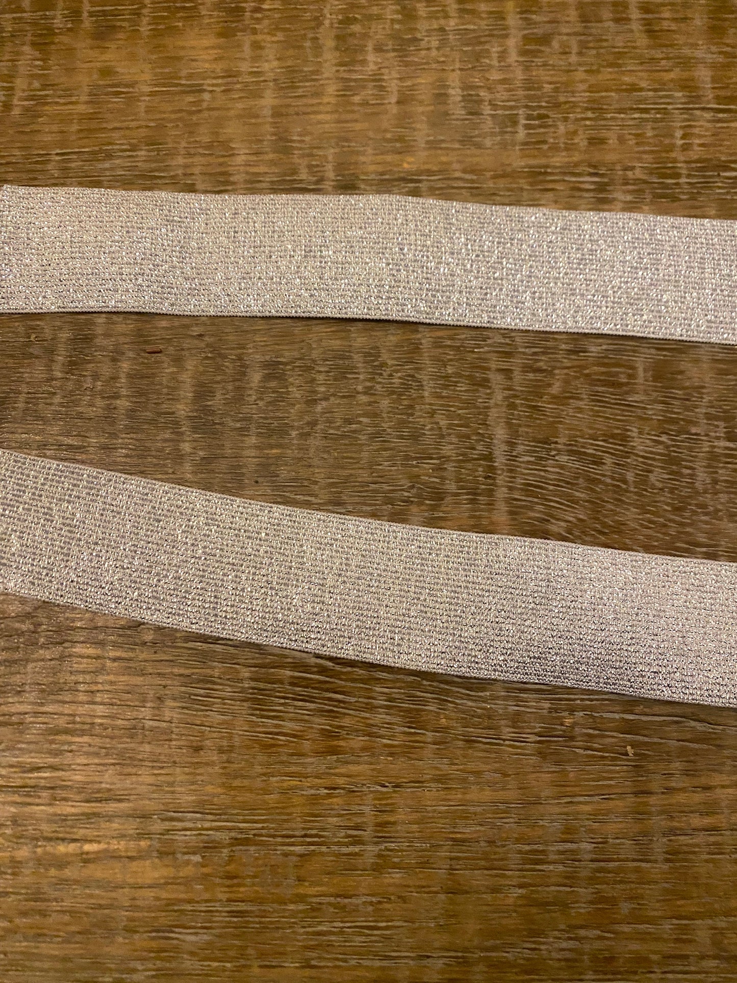 4cm Wide Lurex Elastic, Knitted Lurex Elastic, Silver Elastic, Swimwear, clothing, Crafts