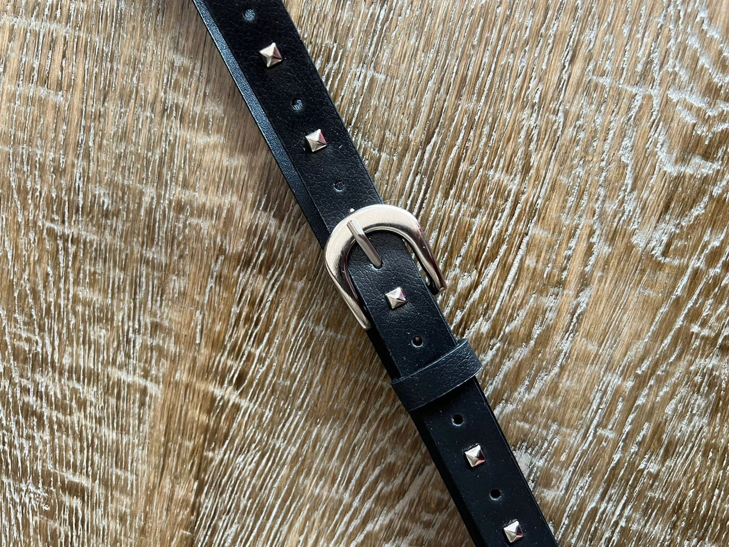 2cm Belt, Faux Leather Studded Belts - High Quality belts with studs for jeans, dresses & tops, black/silver, black/gold, brown/gold.Fashion