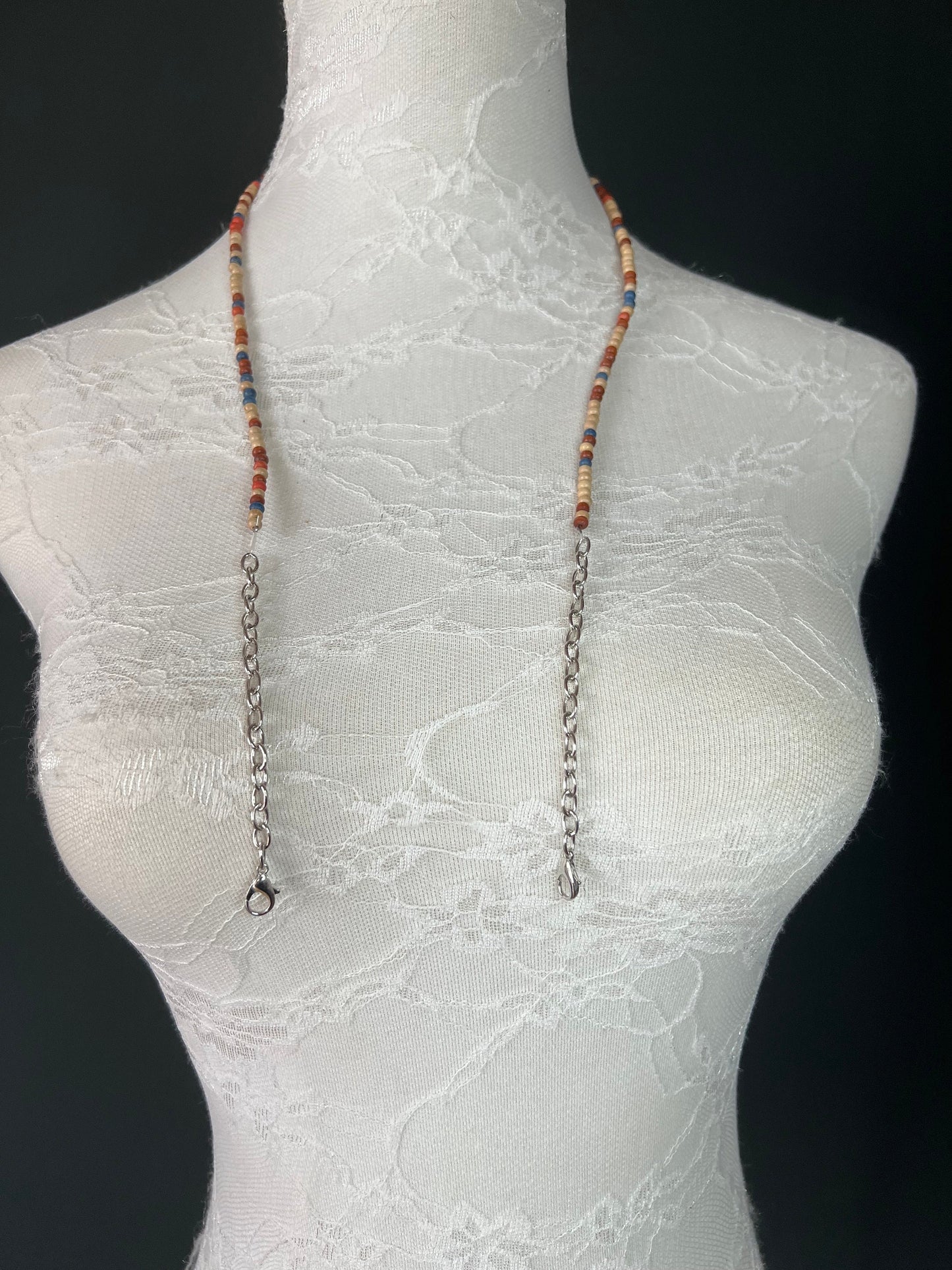 Glasses chain, Spectacles Chain, Boho Beaded glasses chain, silver, gold, men’s, ladies, children’s, handmade