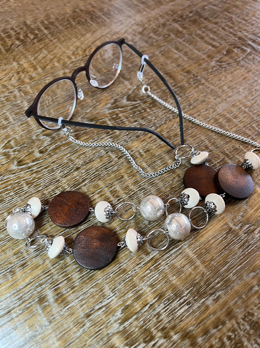 Glasses chain, Spectacles Chain, Beaded glasses chain, silver, gold, men’s, ladies, children’s, handmade